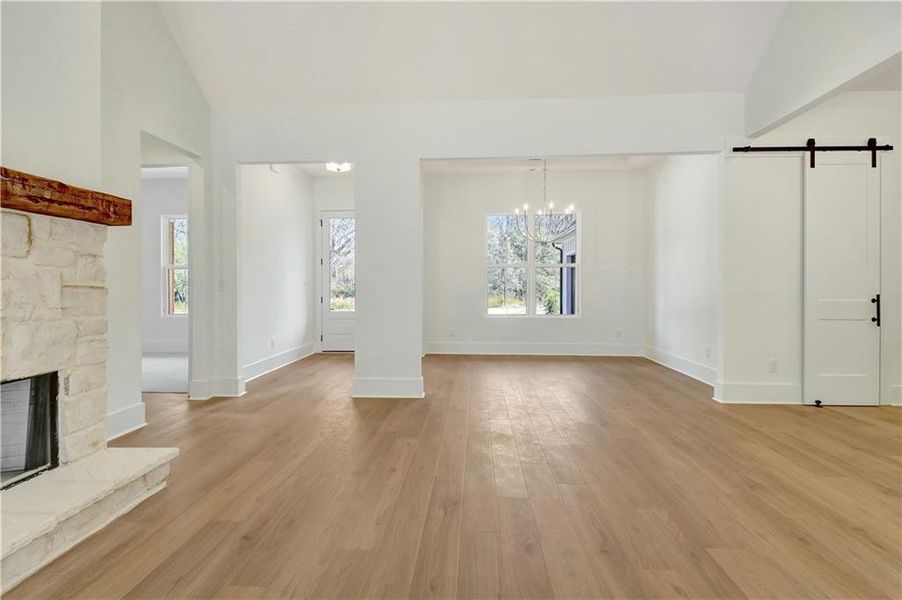 Spacious, unfurnished interior of a new home in , Luthersville (Image 21).