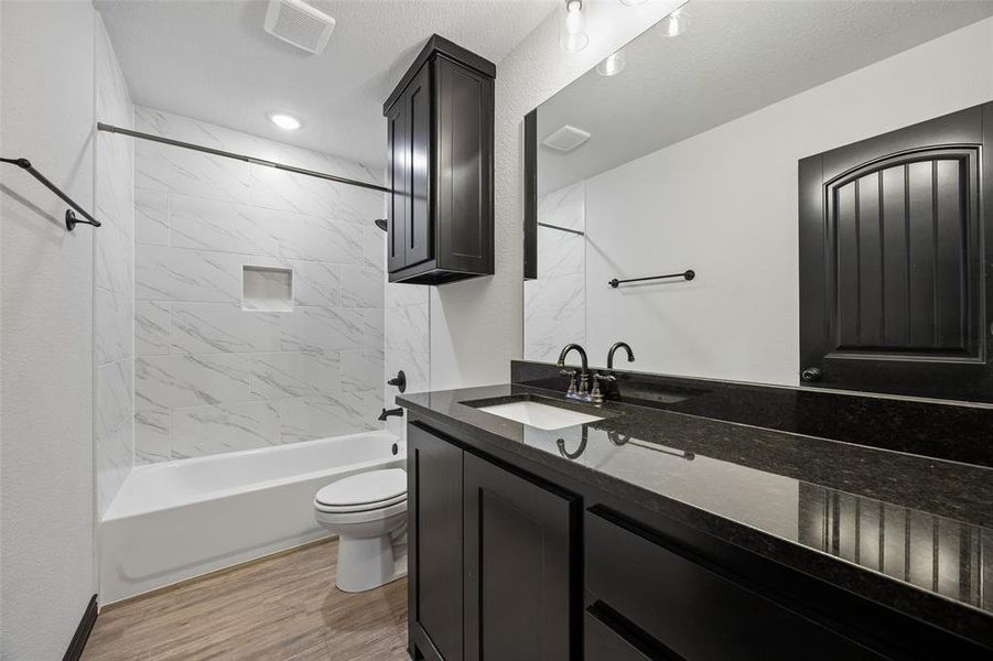 Furnished interior view inside a new home in , Springtown (Image 15).