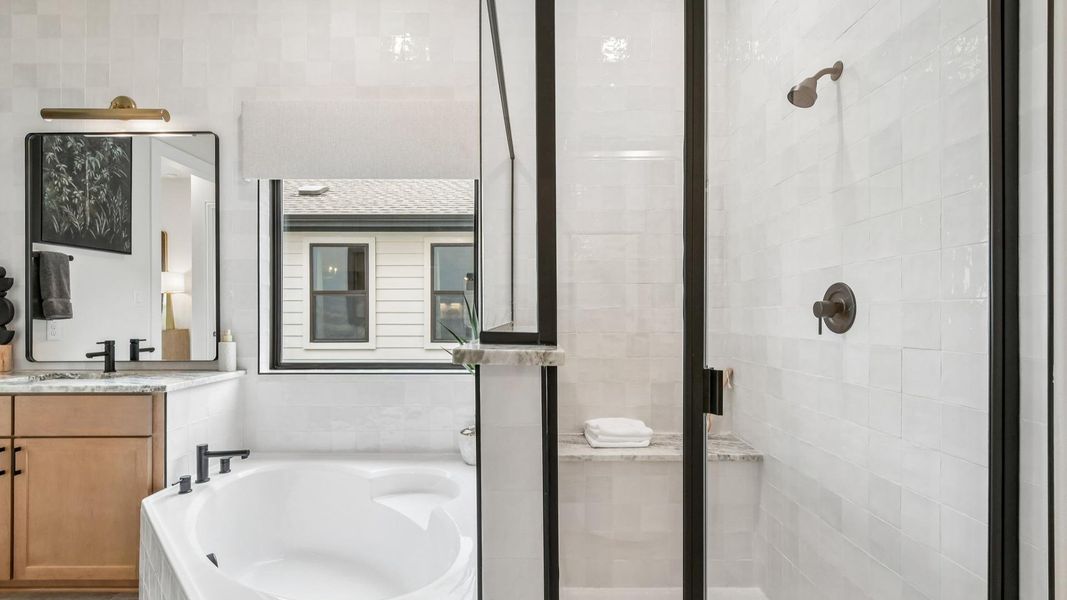 Model home photos of similar floorplans, not pictures of actual home.