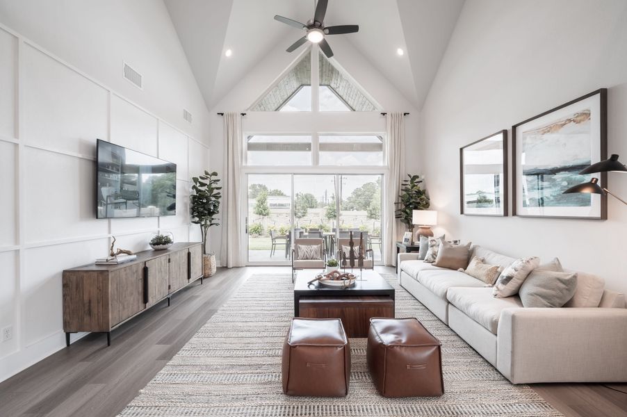Representative furnished interior of a home built from the Tanager by Tri Pointe Homes in Clopton Farms, Montgomery (Image 5). Representative furnished interior of a home built from the Tanager by Tri Pointe Homes in Clopton Farms, Montgomery (Image 5).