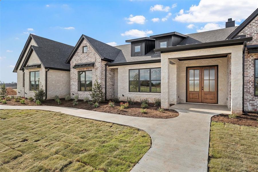 Front exterior of a new home in , Waco, TX, highlighting curb appeal (Image 26).