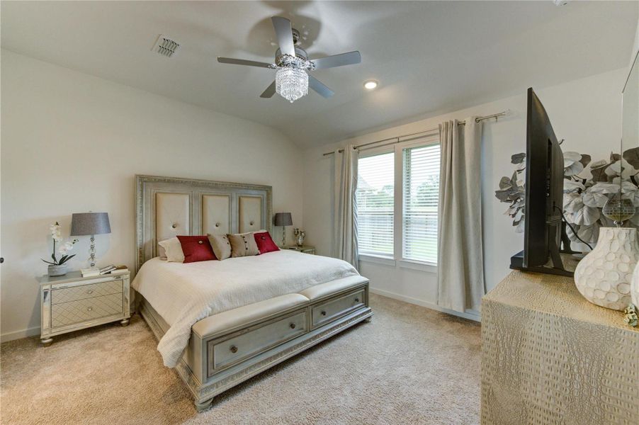 Furnished interior view inside a new home in Sienna 45', 50', Missouri City (Image 6).