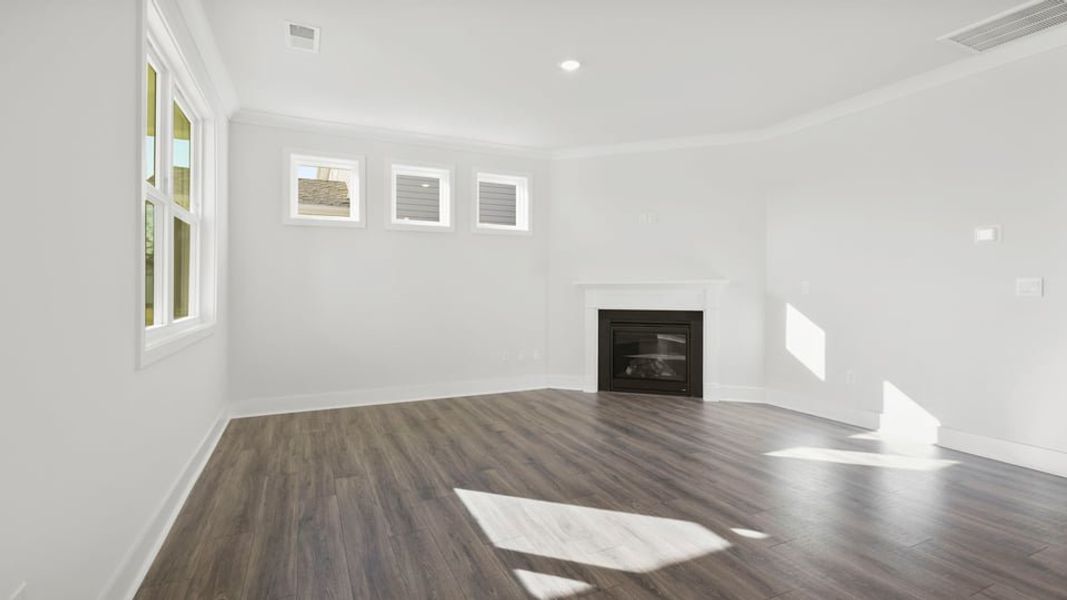 Representative unfurnished interior of a home built from the Bristol by D.R. Horton in Heirloom Farms, Westminster (Image 33). Representative unfurnished interior of a home built from the Bristol by D.R. Horton in Heirloom Farms, Westminster (Image 33).