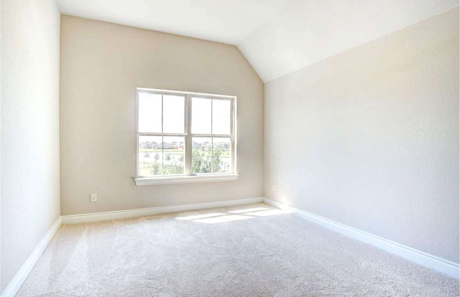 Representative unfurnished interior of a home built from the 4198 by Ravenna Homes in The Woodlands Hills 65′, Willis (Image 30).