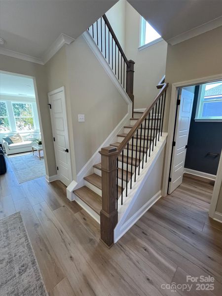 Furnished interior view inside a new home in Sheffield, Indian Trail (Image 11).
