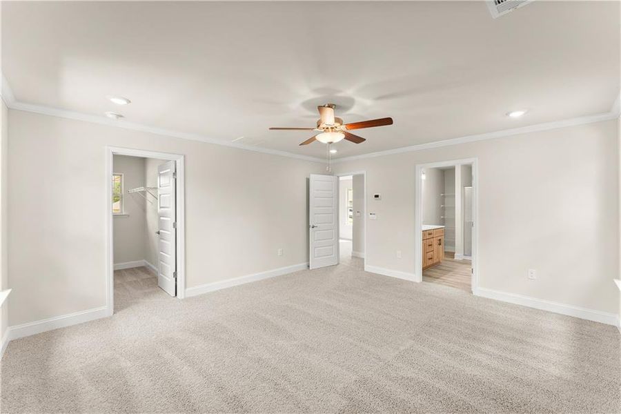 Spacious, unfurnished interior of a new home in Magnolia Villas, Cornelia (Image 43). Spacious, unfurnished interior of a new home in Magnolia Villas, Cornelia (Image 43).