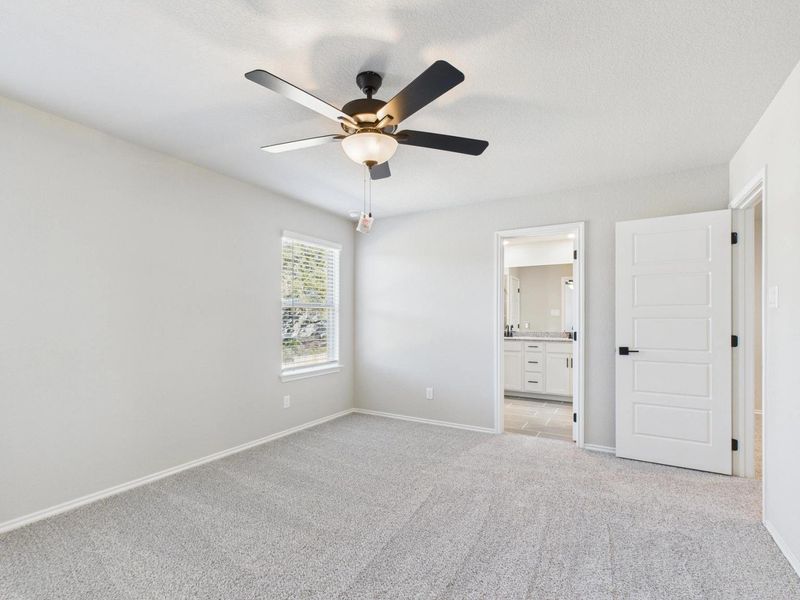 Representative unfurnished interior of a home built from the The Charlotte A by Davidson Homes LLC in Cedar Heights, San Antonio (Image 28).