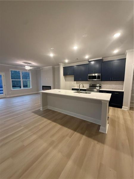 Furnished interior view inside a new home in Porter Reserve, Decatur (Image 7).