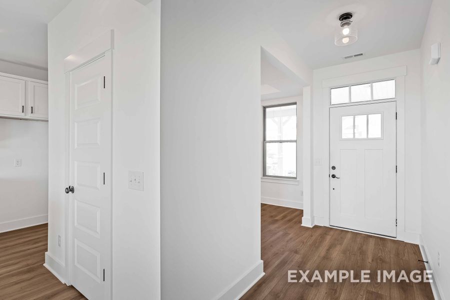 Representative unfurnished interior of a home built from the The Willow by Davidson Homes LLC in Woods Crossing, Gallatin (Image 22). Representative unfurnished interior of a home built from the The Willow by Davidson Homes LLC in Woods Crossing, Gallatin (Image 22).