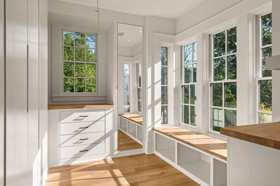 Furnished interior view inside a new home in , Clarkesville (Image 9).