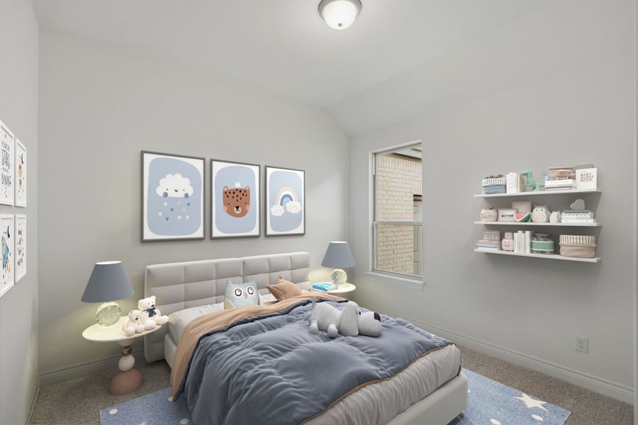 Representative furnished interior of a home built from the Elmaton by Pulte Homes in Corley Farms, Boerne (Image 5).