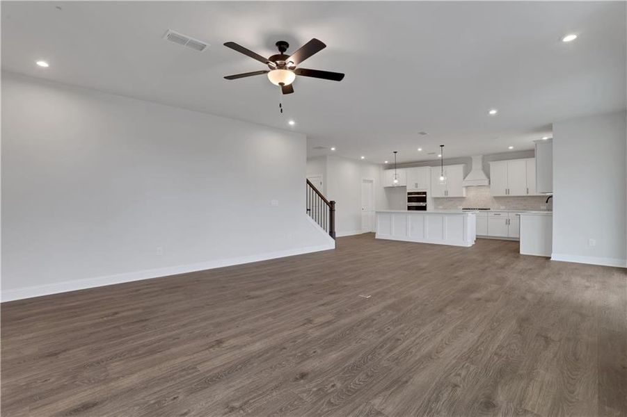 Spacious, unfurnished interior of a new home in Acacia, Cumming (Image 29). Spacious, unfurnished interior of a new home in Acacia, Cumming (Image 29).