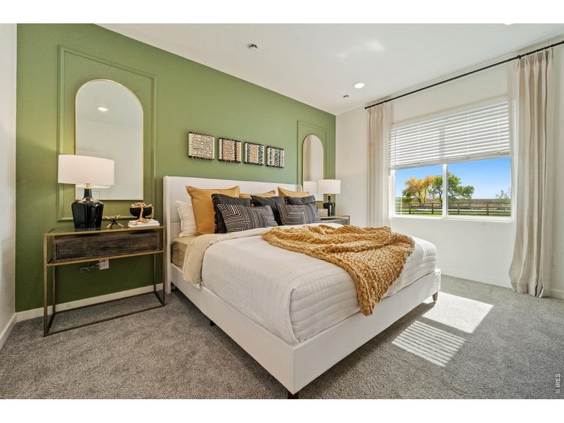 Furnished interior view inside a new home in Hudson Hills, Hudson (Image 10).