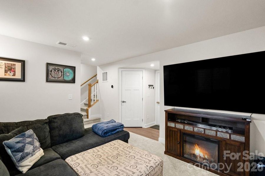 Basement Living Space