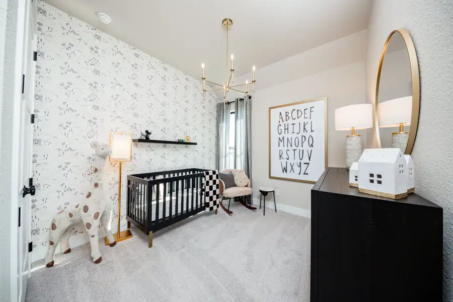Representative furnished interior of a home built from the Cambridge by Beazer Homes in Arabella on the Prairie, Richmond (Image 7).