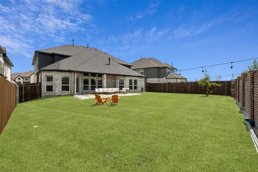 Front exterior of a new home in , McKinney, TX, highlighting curb appeal (Image 23). Front exterior of a new home in , McKinney, TX, highlighting curb appeal (Image 23).