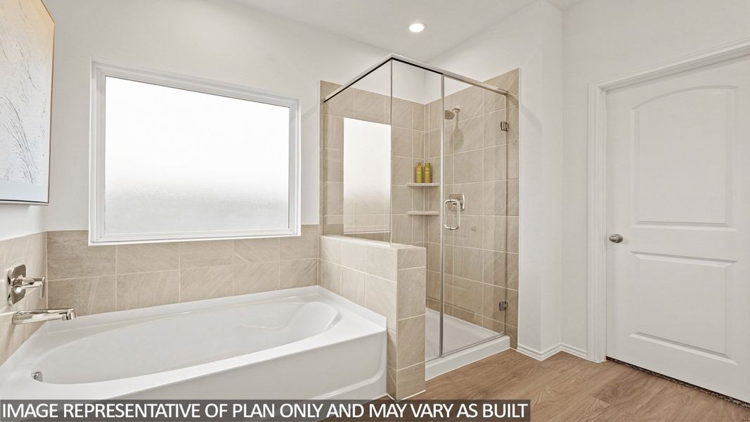 Furnished interior view inside a new home in Porters Mill, New Caney (Image 11).