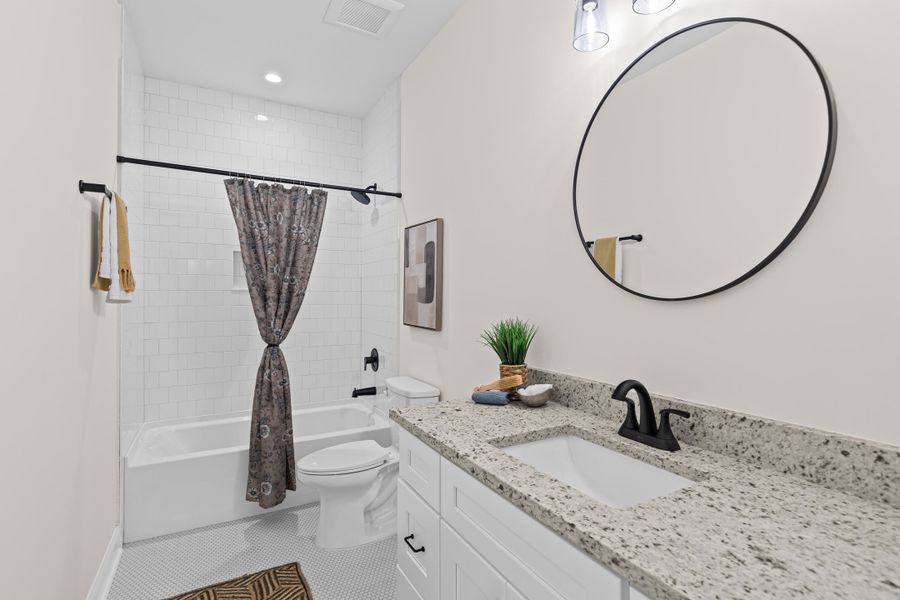 Furnished interior view inside a new home in , North Charleston (Image 17).