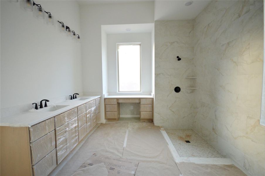 In-progress construction of a new home in Fulbrook on Fulshear Creek: 60ft. lots, Fulshear, TX (Image 8).