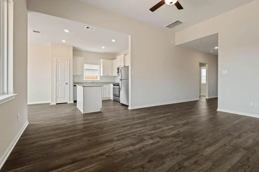 Spacious, unfurnished interior of a new home in Trails at Cochran Ranch, Waller (Image 15). Spacious, unfurnished interior of a new home in Trails at Cochran Ranch, Waller (Image 15).