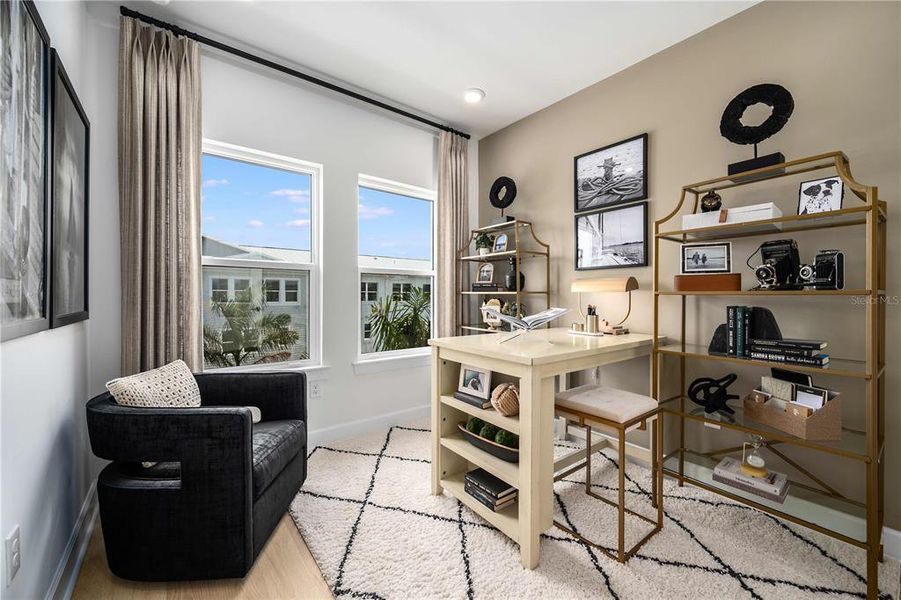 Furnished interior view inside a new home in Seahaven, Punta Gorda (Image 19).
