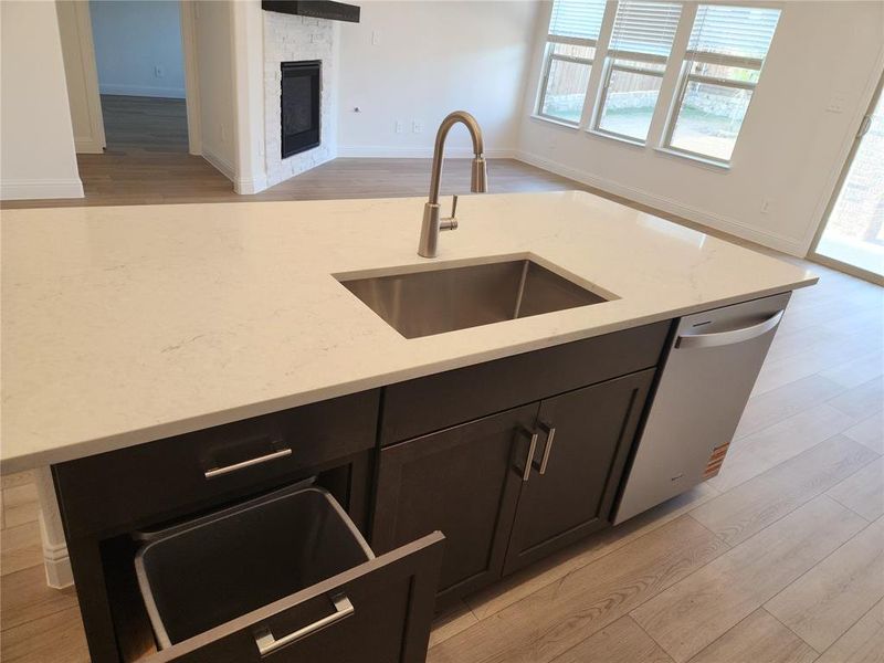 Close-up of interior finishes inside a home in Ashford Park - Texana Series, Corinth (Image 15).