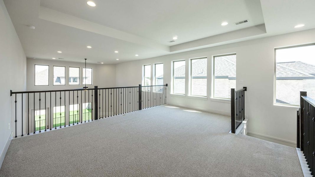 Spacious, unfurnished interior of a new home in Wolf Ranch, Georgetown (Image 12). Spacious, unfurnished interior of a new home in Wolf Ranch, Georgetown (Image 12).