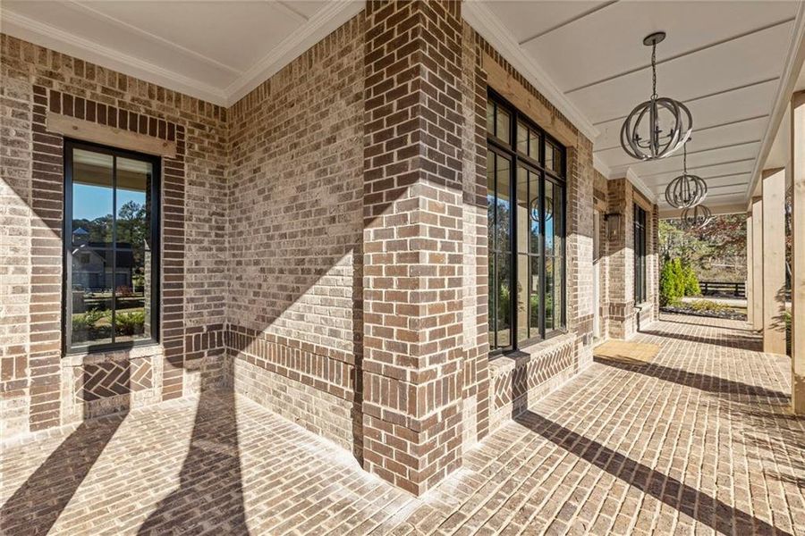 Exterior details and patio area of a home in , Alpharetta (Image 3).
