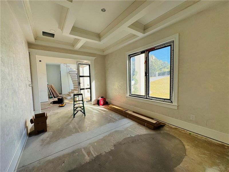 In-progress construction of a new home in , Lawrenceville, GA (Image 24).