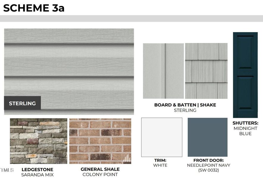 Exterior Color Scheme 3 - MLS