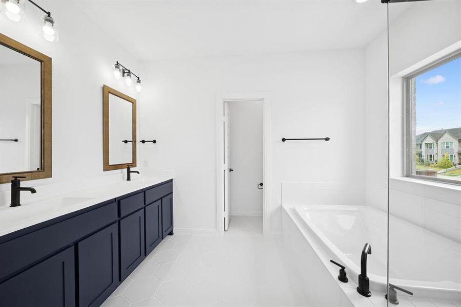 Furnished interior view inside a new home in Karis - Cottage Series, Crowley (Image 8).