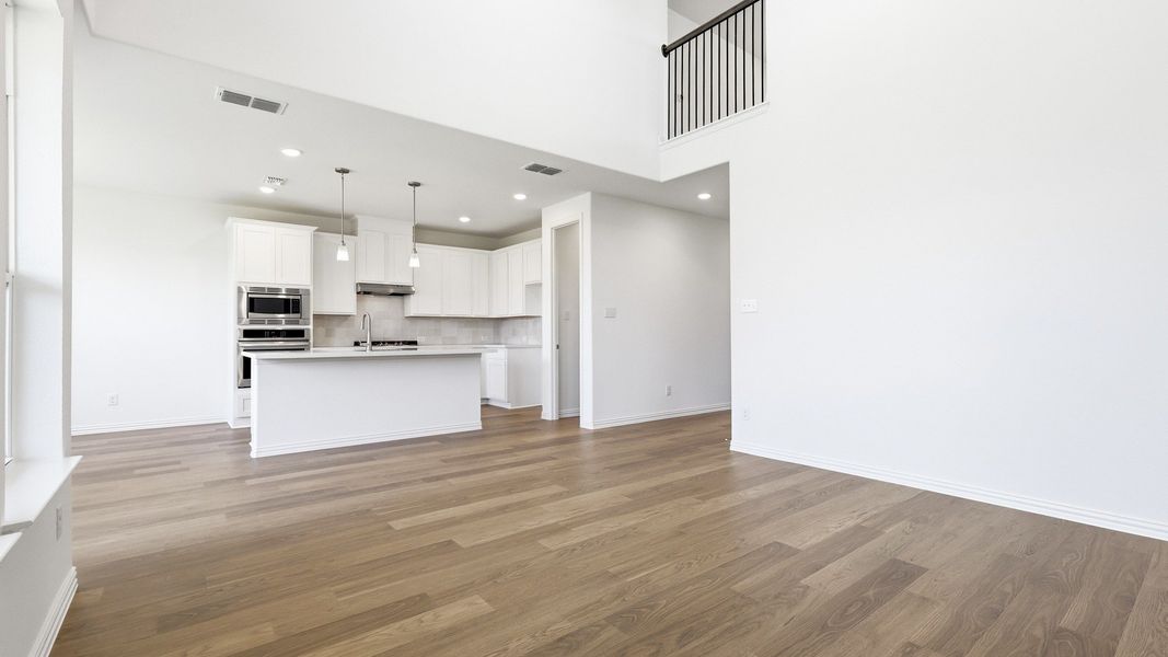 Furnished interior view inside a new home in Anna Ranch, Anna (Image 15).