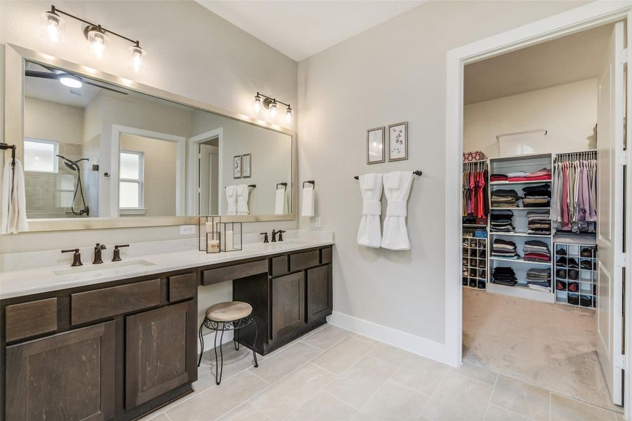 Furnished interior view inside a new home in Chambers Creek, Willis (Image 28).