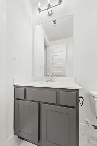 Furnished interior view inside a new home in Cross Creek West, Fulshear (Image 5).