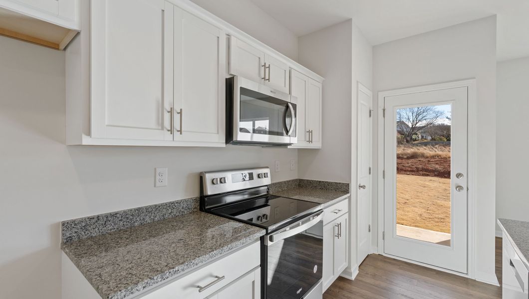 Furnished interior view inside a new home in Brookside Ridge Townhomes, Greer (Image 8).