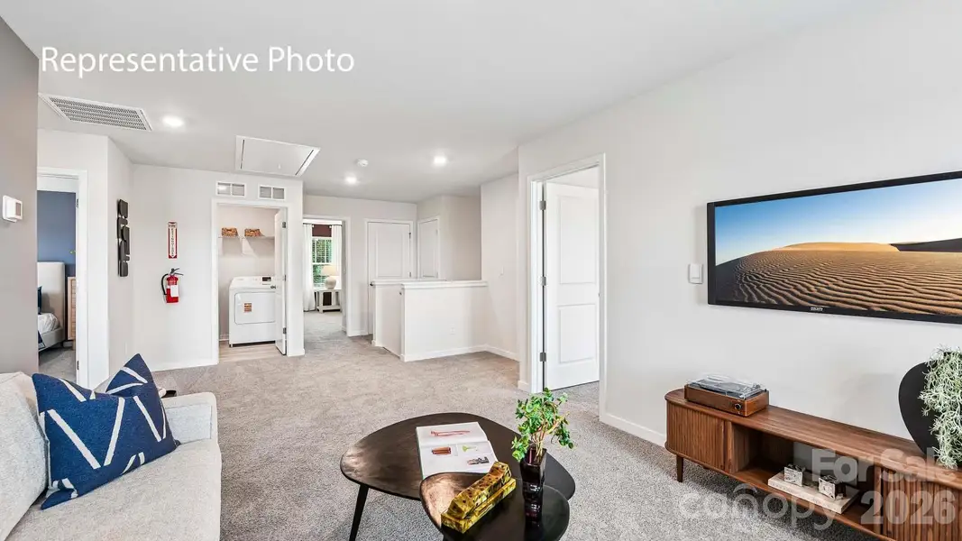 Furnished interior view inside a new home in Brandon Creek, Gastonia (Image 12).