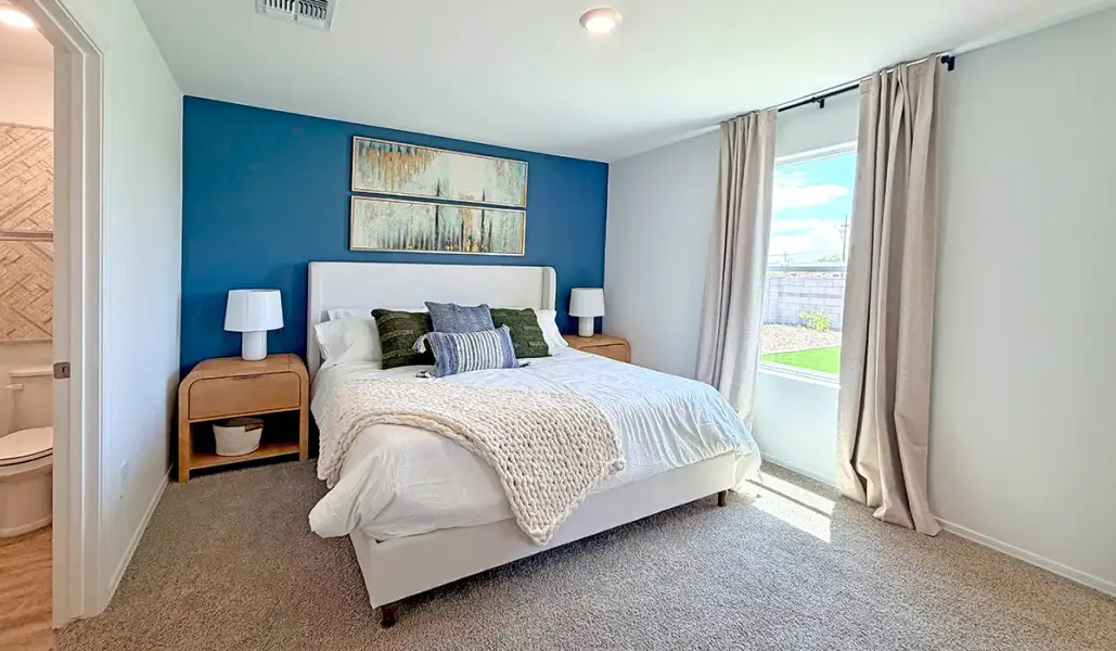 Furnished interior view inside a new home in Sorrel Ridge Estates, Tucson (Image 26).