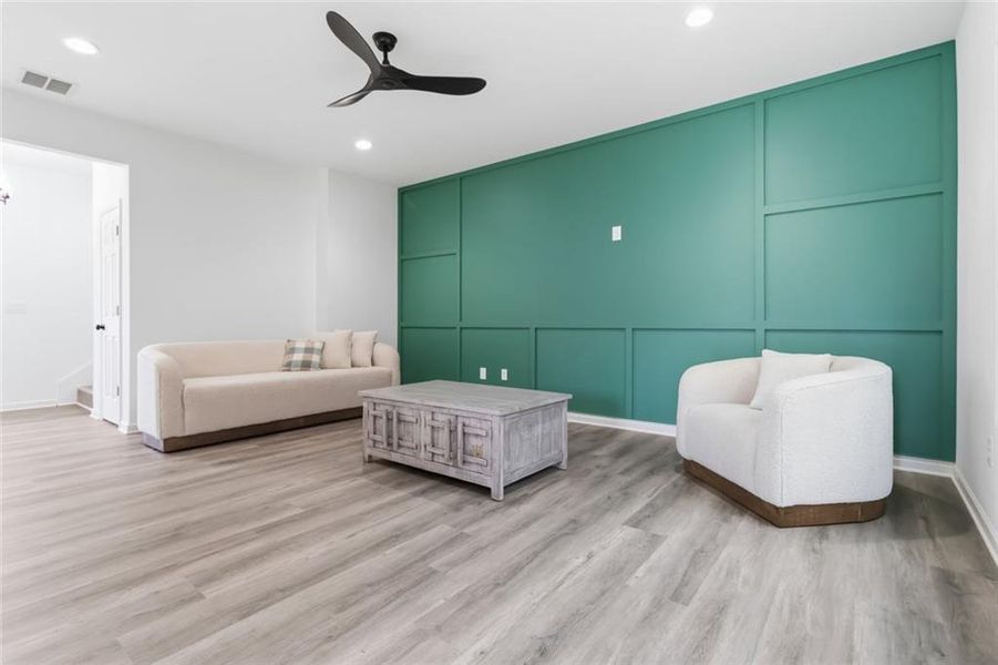 Furnished interior view inside a new home in , Gainesville (Image 15).