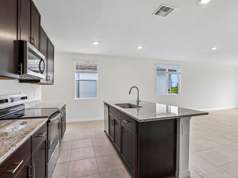 Furnished interior view inside a new home in Benton Hills - Premier Series, Brooksville (Image 6).