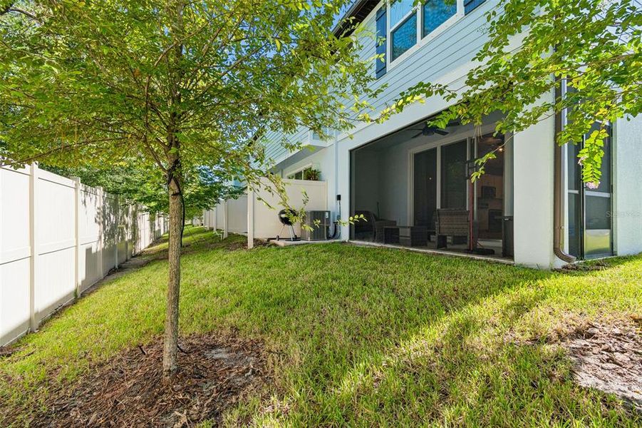 Exterior details and patio area of a home in , Tampa (Image 29).