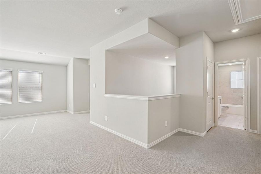 Photo is not of the actual home, but is an inspirational photo of builder’s model home and may depict options, furnishings, and/or decorator features that are not included.