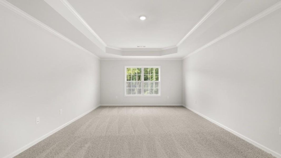 Spacious, unfurnished interior of a new home in Haven Abbey, Cumming (Image 15). Spacious, unfurnished interior of a new home in Haven Abbey, Cumming (Image 15).
