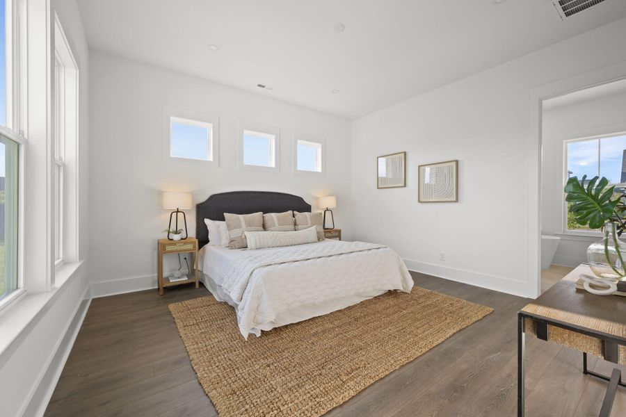 Furnished interior view inside a new home in The Domus Collection at Midtown Nexton, Summerville (Image 13).