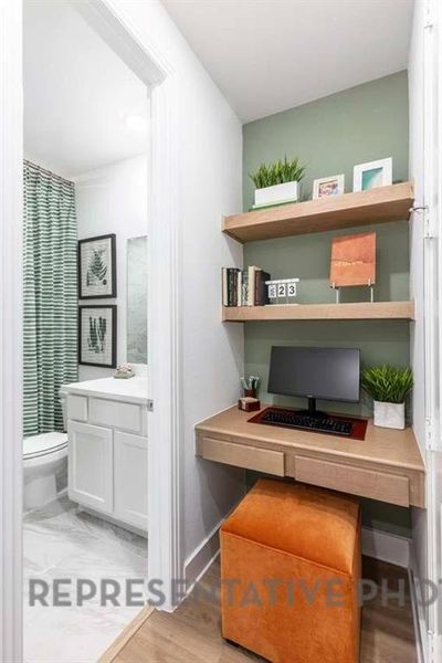 Furnished interior view inside a new home in Creekshaw, Royse City (Image 21). Furnished interior view inside a new home in Creekshaw, Royse City (Image 21).