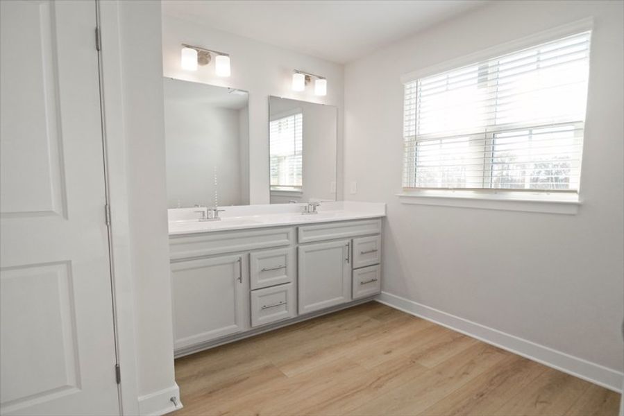 Furnished interior view inside a new home in Canterbrook Farms 2-Story, Fountain Inn (Image 8). Furnished interior view inside a new home in Canterbrook Farms 2-Story, Fountain Inn (Image 8).