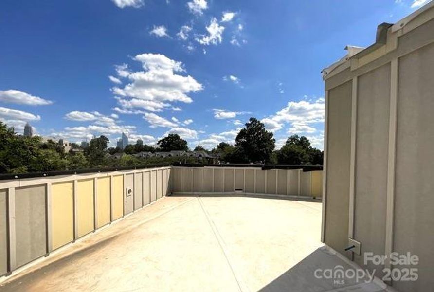 Exterior details and patio area of a home in , Charlotte (Image 4). Exterior details and patio area of a home in , Charlotte (Image 4).