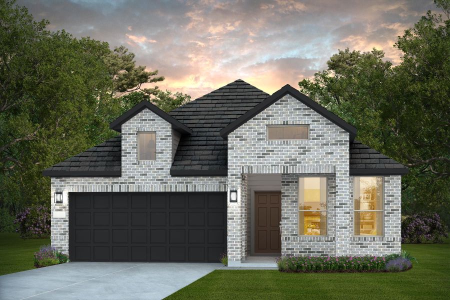 Front exterior of a home in the Nopal Valley community, located in San Antonio, TX (Image 13).