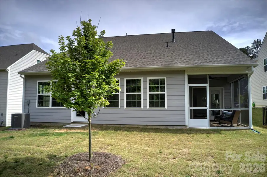 Exterior details and patio area of a home in Falls Cove at Lake Norman, Troutman (Image 3).