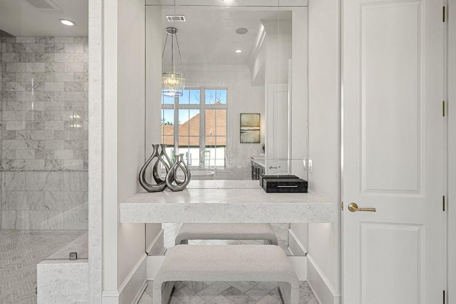 Furnished interior view inside a new home in , Milton (Image 84).