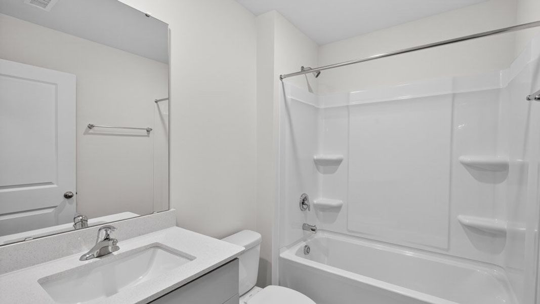 Furnished interior view inside a new home in Olive Branch, Clayton (Image 10). Furnished interior view inside a new home in Olive Branch, Clayton (Image 10).